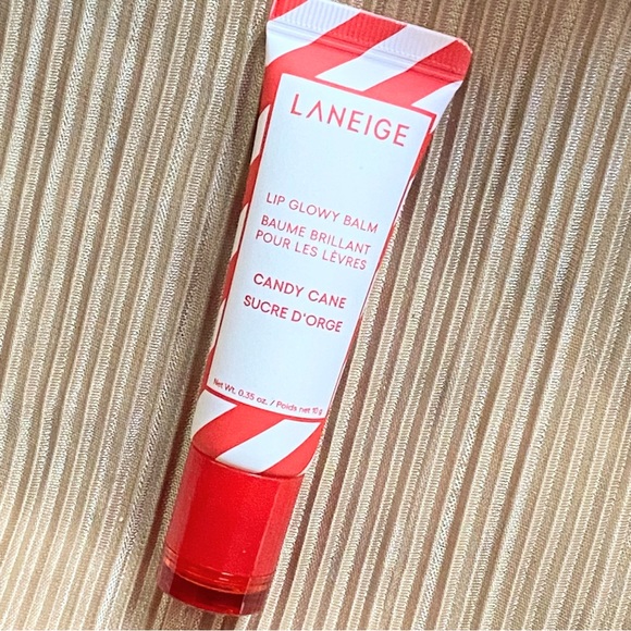 Laneige Lip Glowy Balm CANDY CANE 0.35 oz / 10g FULL SIZE - Picture 1 of 2